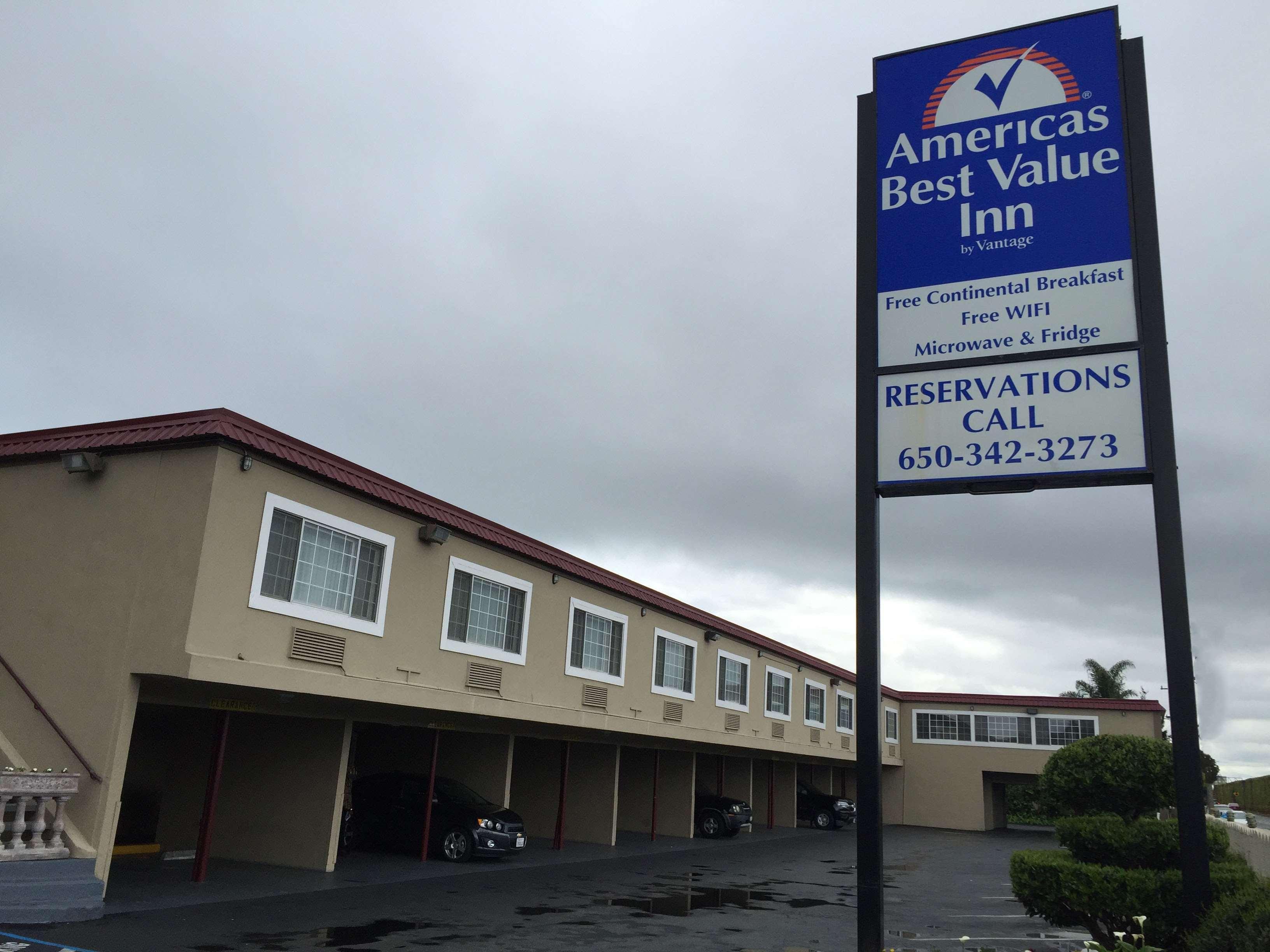 Inn At Bayshore San Mateo Exterior foto